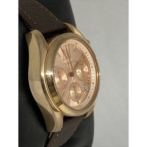 Michael Kors Bradshaw MK5799 Womens Brown Leather main image 9